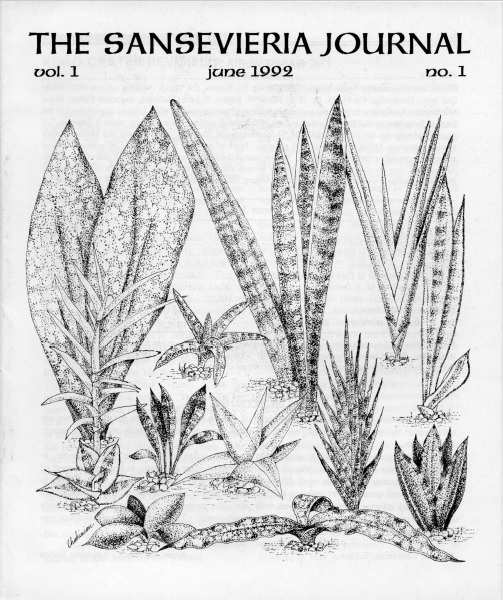 The Sansevieria Journal - Volume 1 Issue 1 (1992)